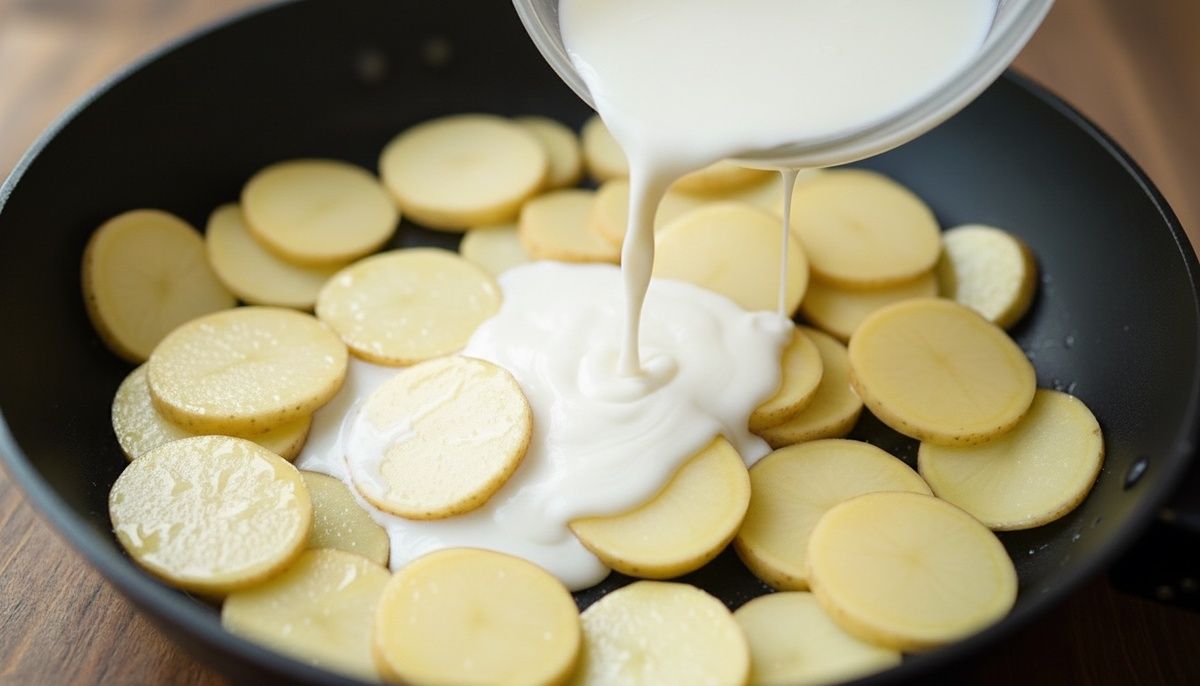 Запеканка из картофеля: простой рецепт без сметаны и сливок