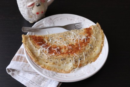 Легкий и вкусный овсяноблин с сыром: идеальный завтрак