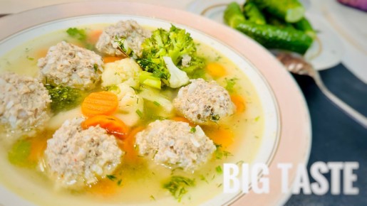 Удивительный овощной суп с фрикадельками: идеальный вариант для похудения