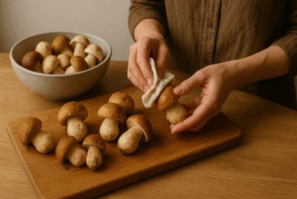 Соленые белые грибы по-французски: сохраните лето на зиму