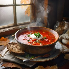 Русская кухня: от борща до сметанника в каждом доме