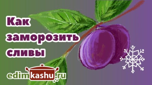 Проверенные способы заморозки слив на зиму