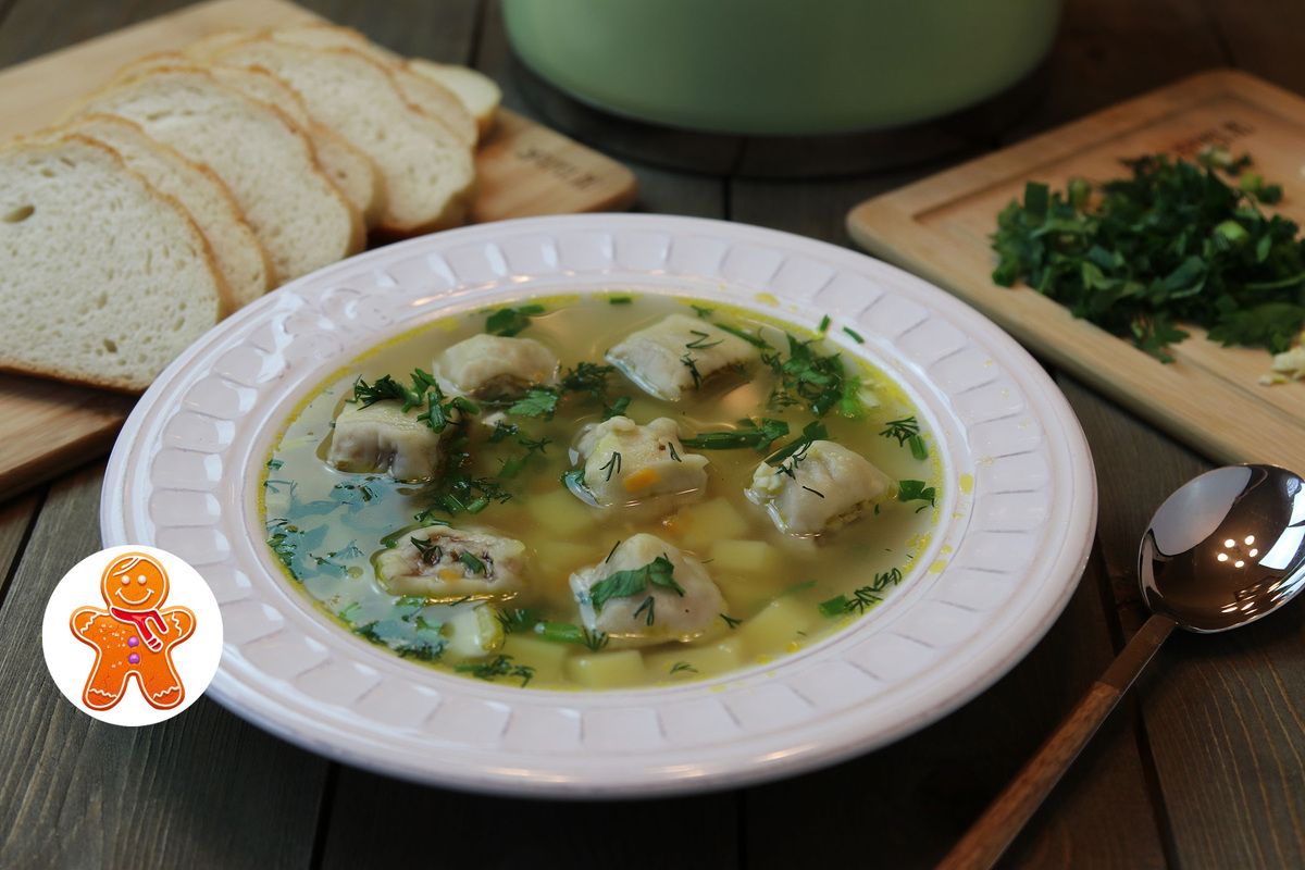 Суп с ленивыми пельменями: быстро и вкусно