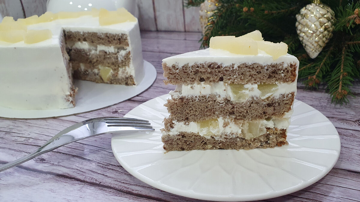 Нежный торт Колибри: диетический десерт без сахара