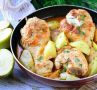 Нежная курица с яблоками: просто и вкусно