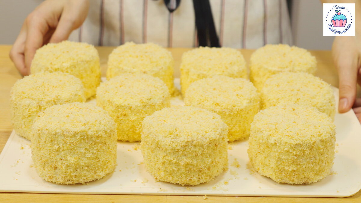 Нежные пирожные «Неженка»: яркий десерт, который легко приготовить