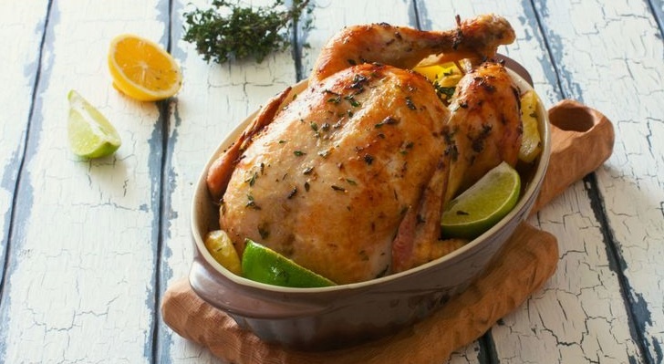 Как приготовить идеальную жареную курицу с начинкой
