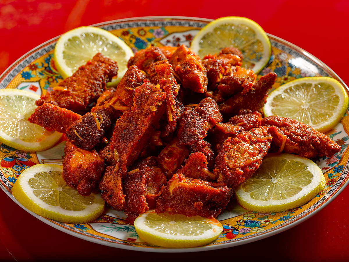 Лимонная курица