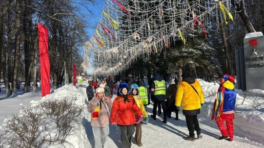 Праздничный бум: Более 50 тысяч ульяновцев отметили Масленицу