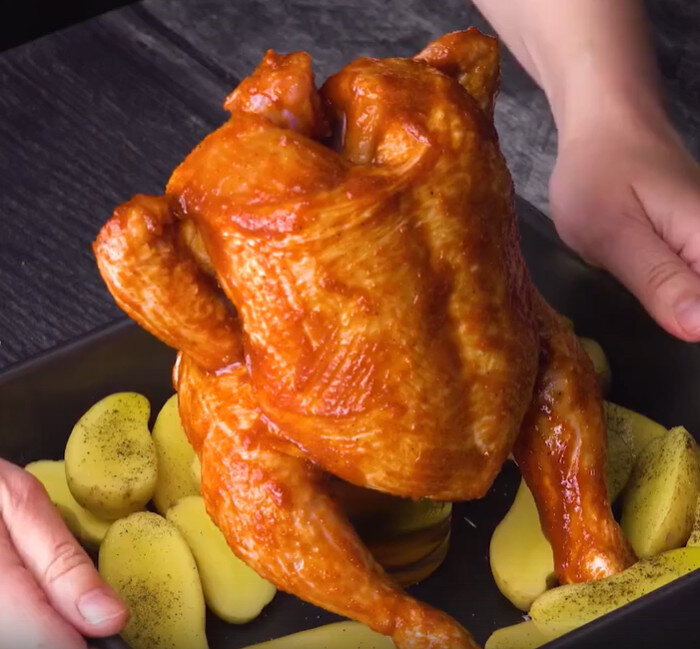 Нежная курочка в пивном маринаде