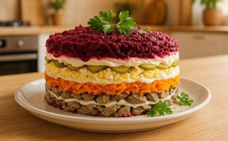 Салат с куриной печенью: идеальный вариант для праздников