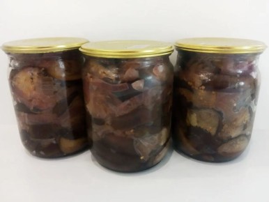 Незабываемая закуска из баклажанов и лука