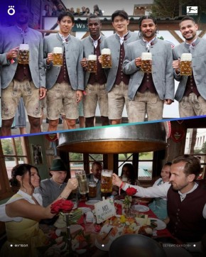 Бавария весело отмечает Октоберфест