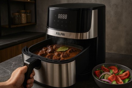 Томлёная телятина в аэрогриле: секреты сочного ужина без масла