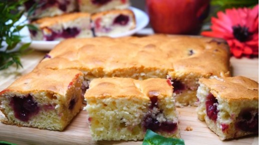 Нежный пирог за короткое время: насладитесь волшебством домашней выпечки