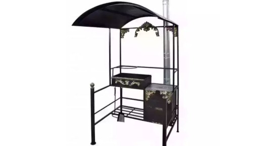 Шашлык из Красной Рыбы и по-Карпатски на Мангале «Амстердам»