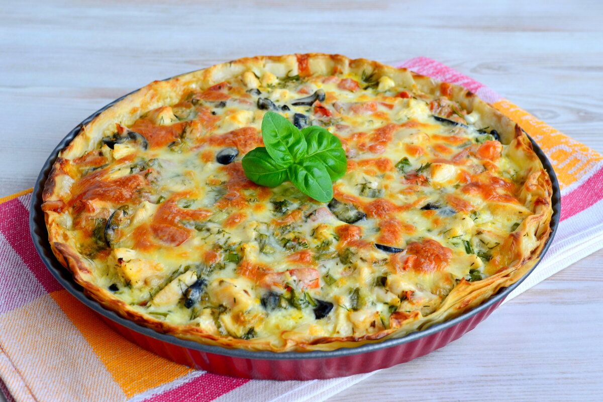 Простой и вкусный открытый пирог: идеальный рецепт для занятых